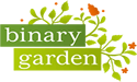 Logo von binary-garden.com den hannoverschen Spezialisten für Suchmaschinenoptimierung und Internet Marketing